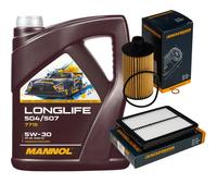 DENCKERMANN Controllo Set MANNOL LONGLIFE 5W-30 5L Per Ssangyong Tivoli XLV