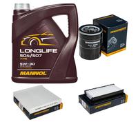 Denckermann Controllo Set mannol Longlife 5W-30 5L per Suzuki a Caso SX4 1.6