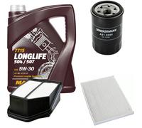 DENCKERMANN Controllo Set MANNOL LONGLIFE 5W-30 5L Per Suzuki Grand Vitara II