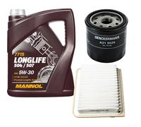DENCKERMANN Controllo Set MANNOL LONGLIFE 5W-30 5L Per Suzuki Swift IV 1.2