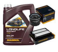 DENCKERMANN Controllo Set MANNOL LONGLIFE 5W-30 5L Per Suzuki Swift V 1.0