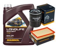 DENCKERMANN Controllo Set MANNOL LONGLIFE 5W-30 5L Per Suzuki Wagon R+ 1.3