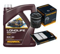 DENCKERMANN Controllo Set MANNOL LONGLIFE 5W-30 5L Per Toyota Prius Liftback