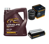 DENCKERMANN Controllo Set MANNOL Longlife 5W-30 5L Per Toyota RAV 4 I 2.0 4WD
