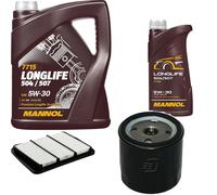 DENCKERMANN Controllo Set MANNOL LONGLIFE 5W-30 6L Per Chevrolet Nubira Kombi