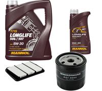 DENCKERMANN Controllo Set MANNOL LONGLIFE 5W-30 6L Per Chevrolet Nubira Kombi
