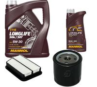DENCKERMANN Controllo Set MANNOL LONGLIFE 5W-30 6L Per Chevrolet Rezzo