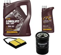 DENCKERMANN Controllo Set MANNOL LONGLIFE 5W-30 6L Per Honda Civic VII