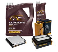 DENCKERMANN Controllo Set MANNOL LONGLIFE 5W-30 6L Per Hyundai I30 1.6 CDi