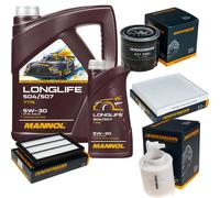 Denckermann Controllo Set mannol Longlife 5W-30 6L per Hyundai Tucson 1.6 GDI