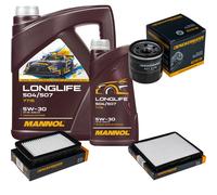 DENCKERMANN Controllo Set MANNOL LONGLIFE 5W-30 6L Per KIA Picanto 1.0