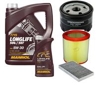 DENCKERMANN Controllo Set MANNOL LONGLIFE 5W-30 6L Per Lancia Lybra 1.8 16V