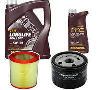 DENCKERMANN Controllo Set MANNOL LONGLIFE 5W-30 6L Per Lancia Lybra 1.8 16V