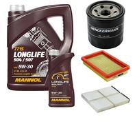 DENCKERMANN Controllo Set MANNOL LONGLIFE 5W-30 6L Per Mazda Premacy 1.9 2.0