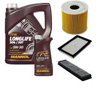 DENCKERMANN Controllo Set MANNOL LONGLIFE 5W-30 6L Per MINI Mini Cabriolet