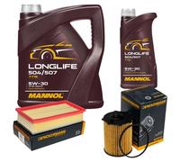 DENCKERMANN Controllo Set MANNOL LONGLIFE 5W-30 6L Per MINI Mini Cooper D One