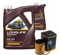 DENCKERMANN Controllo Set MANNOL LONGLIFE 5W-30 6L Per MINI Mini Cooper D One