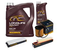 DENCKERMANN Controllo Set MANNOL LONGLIFE 5W-30 6L Per MINI Mini Cooper One