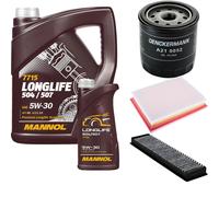 DENCKERMANN Controllo Set MANNOL LONGLIFE 5W-30 6L Per MINI Mini One D
