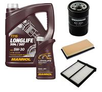 DENCKERMANN Controllo Set MANNOL LONGLIFE 5W-30 6L Per Mitsubishi Mirage