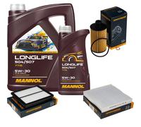 DENCKERMANN Controllo Set MANNOL LONGLIFE 5W-30 6L Per Ssangyong Tivoli