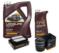 DENCKERMANN Controllo Set MANNOL LONGLIFE 5W-30 6L Per Suzuki Grand Vitara II