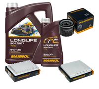 DENCKERMANN Controllo Set MANNOL LONGLIFE 5W-30 6L Per Suzuki Swift V 1.2