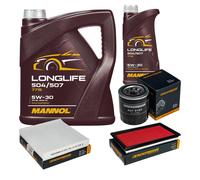 DENCKERMANN Controllo Set MANNOL LONGLIFE 5W-30 6L Per Suzuki SX4 1.6 VVT 4x4