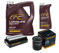 DENCKERMANN Controllo Set MANNOL LONGLIFE 5W-30 6L Per Toyota RAV 4 I 2.0 4WD