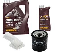 DENCKERMANN Controllo Set MANNOL LONGLIFE 5W-30 6L Per Toyota RAV 4 II 1.8