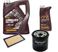 DENCKERMANN Controllo Set MANNOL LONGLIFE 5W-30 6L Per Toyota RAV 4 V 2.5