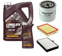 DENCKERMANN Controllo Set MANNOL LONGLIFE 5W-30 6L Per Volvo V90 Kombi S90
