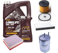Denckermann Controllo Set mannol Longlife 5W-30 6L per VW Crafter Scatola 2.0