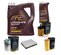 Denckermann Controllo Set mannol Longlife 5W-30 6L per VW Lupo 1.2 Tdi 3L