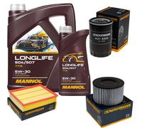 DENCKERMANN Controllo Set MANNOL LONGLIFE 5W-30 6L Per VW Transporter IV Bus