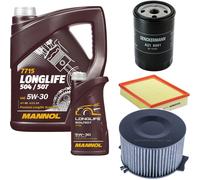 DENCKERMANN Controllo Set MANNOL LONGLIFE 5W-30 6L Per VW Transporter IV Bus