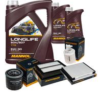 DENCKERMANN Controllo Set MANNOL LONGLIFE 5W-30 7L Per KIA Ceed 1.6 T-GDi GT