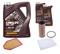DENCKERMANN Controllo Set MANNOL LONGLIFE 5W-30 7L Per Lancia Thema 3.6