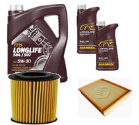 DENCKERMANN Controllo Set MANNOL LONGLIFE 5W-30 7L Per Mercedes-Benz Sprinter