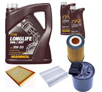 DENCKERMANN Controllo Set MANNOL LONGLIFE 5W-30 7L Per Mercedes-Benz Sprinter
