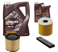 DENCKERMANN Controllo Set MANNOL LONGLIFE 5W-30 7L Per MINI Mini Cabriolet