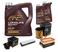 DENCKERMANN Controllo Set MANNOL Longlife 5W-30 7L Per MINI Mini Cooper D One