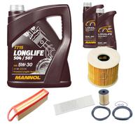 DENCKERMANN Controllo Set MANNOL LONGLIFE 5W-30 7L Per MINI Mini Cooper One