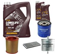 DENCKERMANN Controllo Set MANNOL LONGLIFE 5W-30 7L Per Renault Espace II 2.2