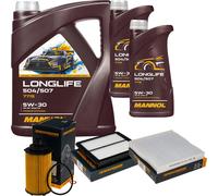 DENCKERMANN Controllo Set MANNOL LONGLIFE 5W-30 7L Per Ssangyong Tivoli