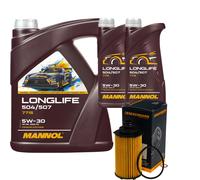 DENCKERMANN Controllo Set MANNOL LONGLIFE 5W-30 7L Per Ssangyong Tivoli XLV