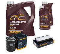 DENCKERMANN Controllo Set MANNOL LONGLIFE 5W-30 7L Per Suzuki SX4 1.6 VVT 4x4