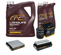 DENCKERMANN Controllo Set MANNOL LONGLIFE 5W-30 7L Per Toyota RAV 4 I 2.0 4WD