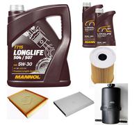 DENCKERMANN Controllo Set MANNOL LONGLIFE 5W-30 7L Per VW Crafter 30-50