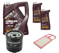 Denckermann Controllo Set mannol Longlife 5W-30 7L per VW Di Golf IV 1.4